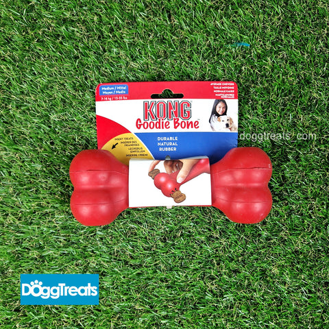 KONG Goodie Bone Rubber Treat Dispensing Dog Toy