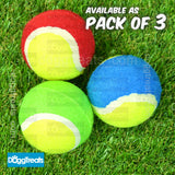 Dog Tennis Balls - 3 Pack - Ancol  - 6 cm