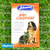 Johnsons Dog and Cat Ear Cleaner Dropper Antibacterial - Drops For Wax and Cleaning 18ml