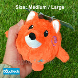 Ancol Bouncing Woodland Bear / Fox Dog Toy Ball